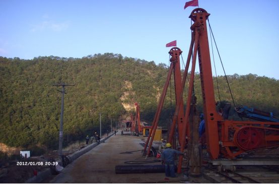 牟定中屯水库除险加固工程混凝土防渗墙